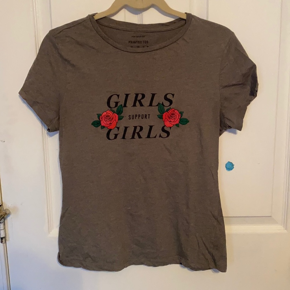 PRIMARK Girls Support Girls Tee